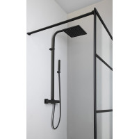 Gelco CURE BLACK predĺžený profil vzpery 1400mm, čierna mat CBSB140