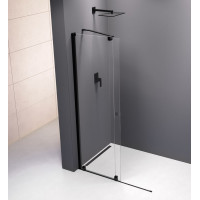 Polysan MODULAR SHOWER zástena s pojazdmi 1200 mm, čierna MS5-120B