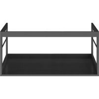 GSI PURA konštrukcia pod umývadlo 82x46cm, čierna mat MSP8228