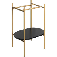 Sapho PUNO podstavec pod umývadlo 550x795x396mm, zlato mat SKA590-5