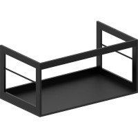 GSI PURA konštrukcia pod umývadlo 82x46cm, čierna mat MSP8228