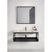 GSI PURA konštrukcia pod umývadlo 82x46cm, čierna mat MSP8228