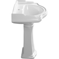 Kerasan RETRO univerzálny keramický stĺp k umývadlám 56, 69, 73cm, biela 107001