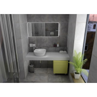 Sapho TAILOR rockstone doska 180x50 cm, prevedenie goliera F TR180F