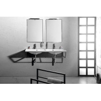 Sapho SKA konzola pod umývadlo/dosku 1200x200x460mm, biela mat SKA214