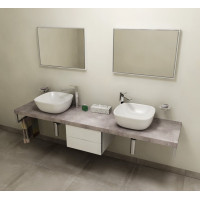 Sapho AVICE doska 230x50cm, cement AV237