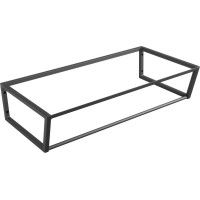 Sapho SKA konzola pod umývadlo/dosku 900x200x460mm, čierna mat SKA203