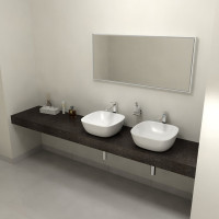 Sapho TAILOR rockstone doska 220x50 cm, prevedenie goliera F TR220F