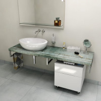 Sapho AVICE doska 160x50cm, aquamarine AV166