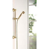 Sapho ANTEA sprchová tyč, posuvný držiak, 670mm, bronz SAL0036