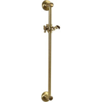 Sapho ANTEA sprchová tyč, posuvný držiak, 670mm, bronz SAL0036
