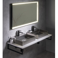 Sapho PLATO doska Rockstone 2200x24x500mm, biela mat PL220-0101