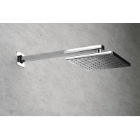 Aqualine Sprchové ramienko hranaté nízke, 404mm, chróm TQ043