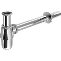 Bruckner Umývadlový sifón 5/4", DN32mm nízky, chróm 151.211.1