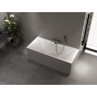 Polysan KALDERA SLIM obdĺžniková vaňa 180x80x40cm, biela 60611S