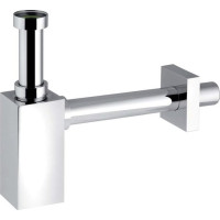 Bonomini PIQUADRATO umývadlový sifón 5/4", odpad 32 mm, ABS/chróm 0510OT25K7
