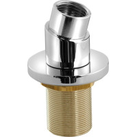 Sapho Sprchová priechodka na vaňu s medzikusom F1/2"-M15x1, chróm 1205-41