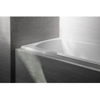 Polysan LILY SLIM obdĺžniková vaňa 140x70x39cm, biela 72201S
