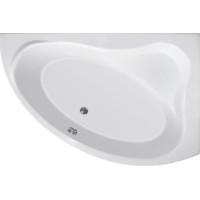 Aqualine ORAVA vaňa 150x90x38cm bez nožičiek, pravá, biela G1591