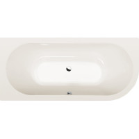 Polysan VIVA L asymetrická vaňa 175x80x47cm, ivory 70119.40