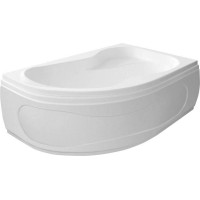 Aqualine CIDLINA 150 vaňa 150x105x45cm bez nožičiek, pravá, biela G3619
