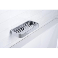 Gedy SMART polica do sprchy, 241x30x111mm, chróm 3218