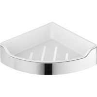 Aqualine SAMBA rohová polica do sprchy, 218x63x218mm, nerez lesk SB109