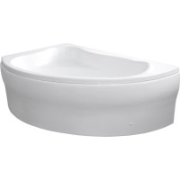 Aqualine ORAVA vaňa 150x90x38cm bez nožičiek, ľavá, biela G1590