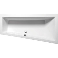 Polysan ANDRA R SLIM asymetrická vaňa 170x90x45cm, biela 81511S