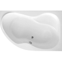 Aqualine CIDLINA 160 vaňa 160x105x45cm bez nožičiek, pravá, biela G3614