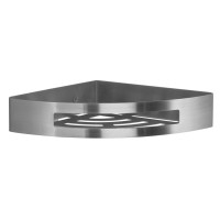 Gedy SMART rohová polica do sprchy, 210x45x210mm, nerez mat 247938