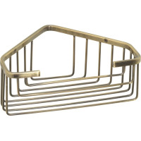 Gedy SMART rohová polica do sprchy, 200x80x151mm, bronz 2483-44