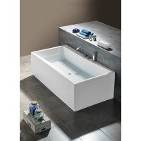 Polysan QUEST obdĺžniková vaňa 180x100x49cm, biela 78511