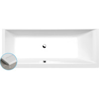 Polysan CLEO SLIM obdĺžniková vaňa 170x75x48cm, biela 94611S