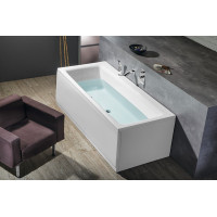 Polysan KVADRA obdĺžniková vaňa 180x80x47cm, biela 17611