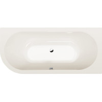 Polysan VIVA R asymetrická vaňa 175x80x47cm, ivory 78119.40