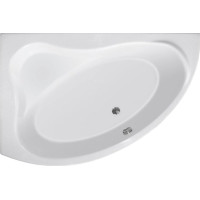 Aqualine ORAVA vaňa 150x90x38cm bez nožičiek, ľavá, biela G1590
