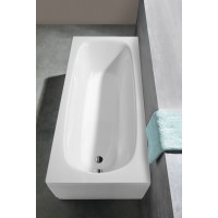 Polysan EBRO obdĺžniková vaňa 170x75x39cm, biela 26711