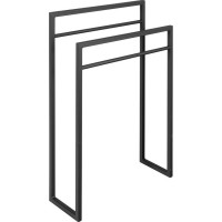Sapho SKA stojan na uteráky 550x790x200mm, čierna mat SKA301