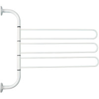 Aqualine WHITE LINE otočný trojsušiak, biela 8002