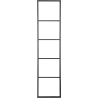 Sapho SKA sušiak uterákov na opretie 420x1700x20mm, čierna mat SKA551