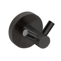 Sapho X-ROUND BLACK dvojháčik, čierna XR202B