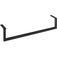 Sapho HANG držiak uterákov pod umývadlo 460x98mm, čierna mat HG460