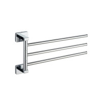 Aqualine APOLLO trojitý držiak uterákov 350x44mm, chróm 1416-16