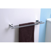 Aqualine APOLLO dvojitý držiak uterákov 550x157mm, chróm 1416-11