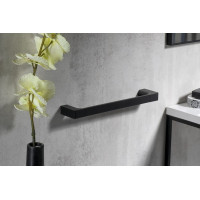 Gedy PIRENEI držiak uterákov 350x66mm, čierna mat PI213514