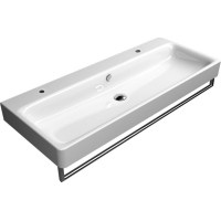 GSI SAND/KUBE X/NORM čelný držiak uterákov 120cm, chróm PASAND120