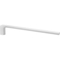 Gedy PIRENEI pevný držiak uterákov 410mm, biela mat PI2202