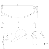 GSI PURA čelný držiak uterákov 62cm, chróm PAPR62