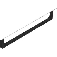 GSI NUBES čelný držiak uterákov 60cm, čierna PANB60N